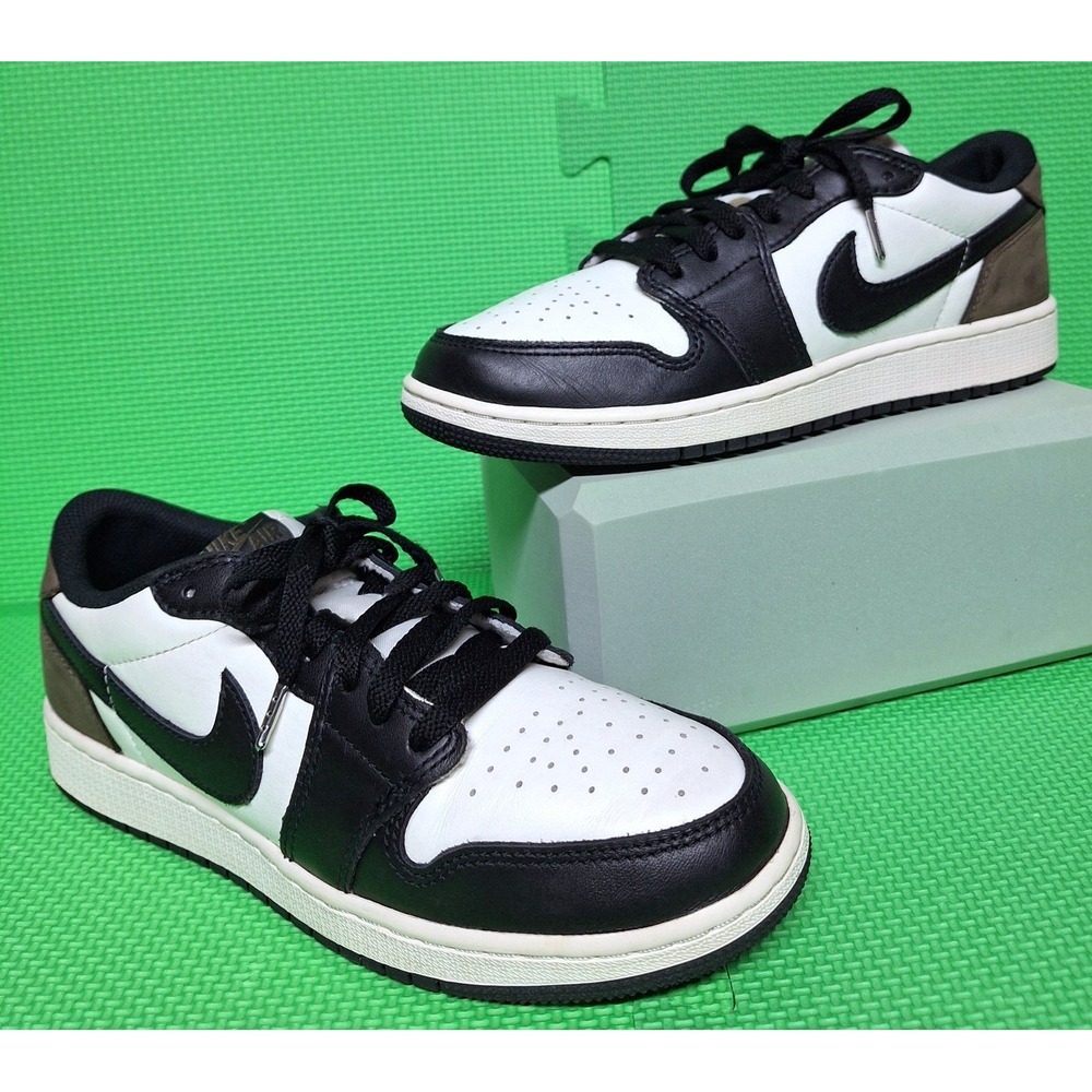 Nike Air Jordan 1 Retro Low OG Dark Mocha Sneakers US Sz 7 Youth Boys CZ0858-102